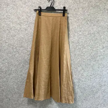 NEMIKA 린넨 플레어 스커트 레리안