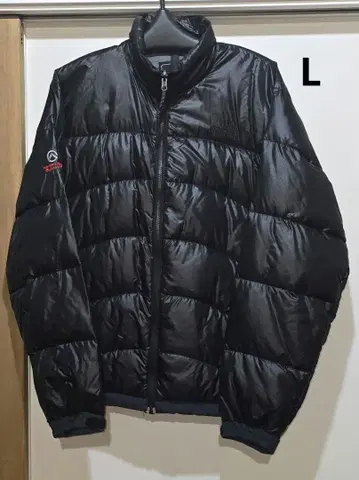 블랙 다운 자켓 ND18200 L