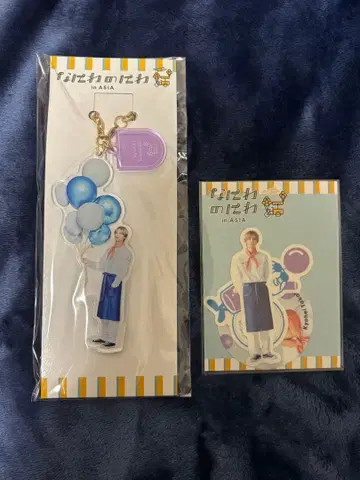 나니와단시 나니와노니와 아크릴 키링 스티커 세트 타카하시 쿄헤이