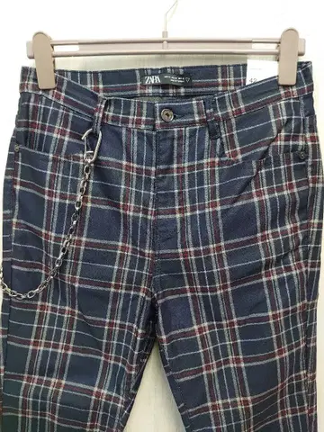 ZARA 스키니 팬츠 체크