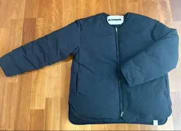 [ 새상품급 ] JIL SANDER 블랙 다운 자켓 L 사이즈