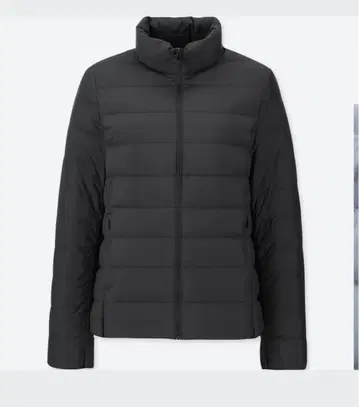 유니클로 울트라 라이트 다운 L 사이즈 블랙 수납 가방 포함