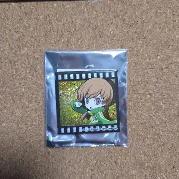 페르소나 Q2 스퀘어 홀로 캔뱃지 사토미 치에