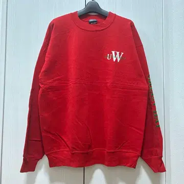 [ 즉시 배송 ] FAMOUS 페이머스 맨투맨 트레이닝복 레드 XL