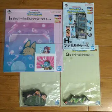 드래곤볼 제일복권 I상, H상, G상 2점