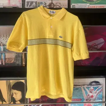 70's IZOD LACOSTE 아이조드 라코스테 실 감기 태그 70년대