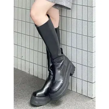 MURUA 플랫폼 엔지니어 롱 부츠