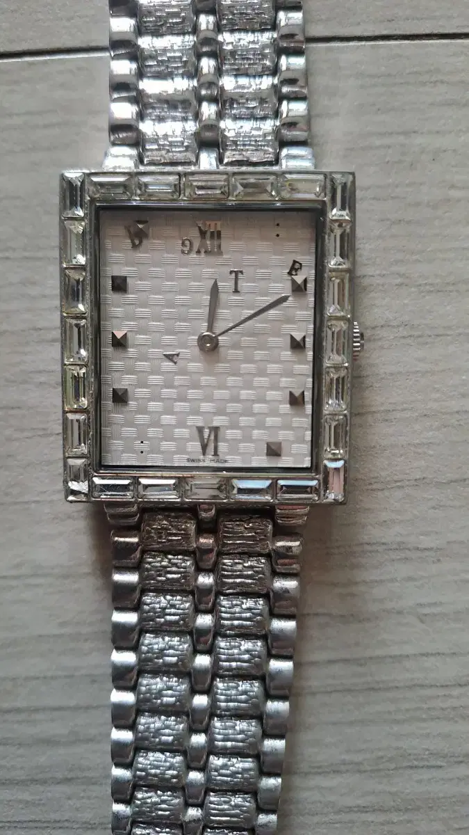 Piaget vintage style T-square silver women&#x27;s watch