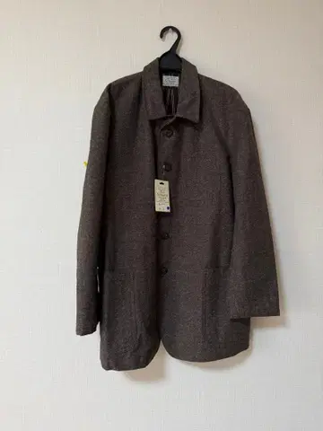 schiatti 울 혼방 다크 브라운 자켓