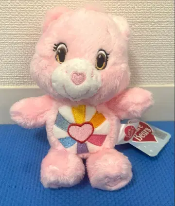 미사용 케어베어 키링 핑크