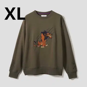 새상품 미사용품 그라니프 라이온 킹 스카 맨투맨