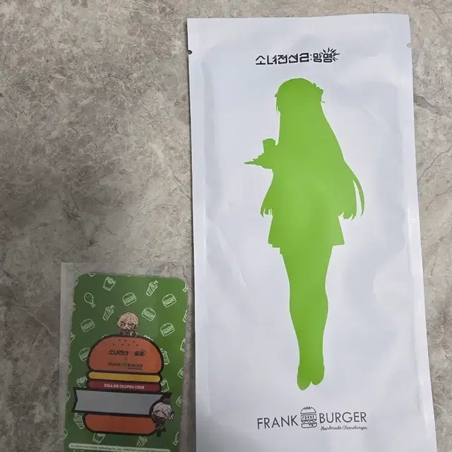 소녀전선2 프랭크버거 아크릴스탠드 미개봉