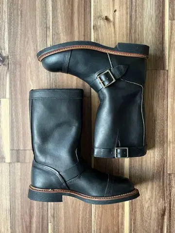 박스 포함 RED WING 8122 아이언 스미스 블랙 하네스 8.5D