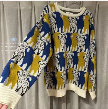 graniph 그라니프 라무초프 니트 스웨터 M