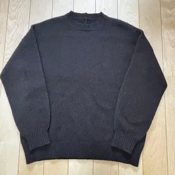 ARTS&SCIENCE 크루넥 캐시미어 니트 브라운