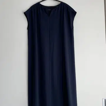 allureville 슬리브리스 원피스 1 네이비