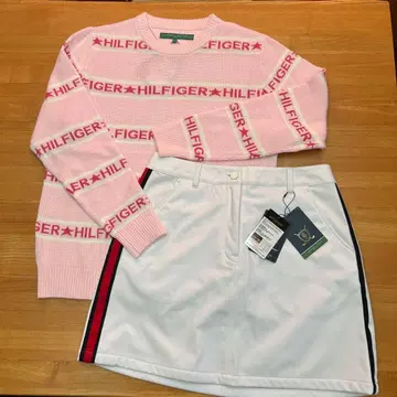 TOMMY HILFIGER 미사용 새상품 스웨터 스커트 세트