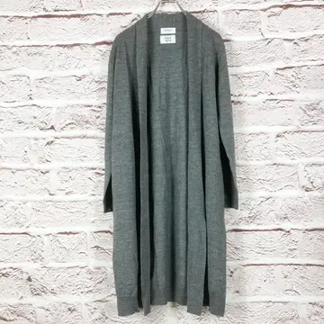 r427 OPAQUE.CLIP 니트 가디건 슬릿 M