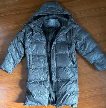 그레이 다운 코트 L 사이즈