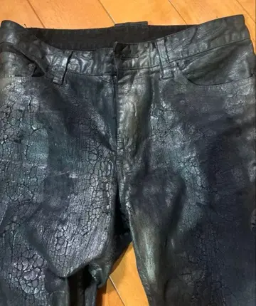 hyde 착용 계열 LGB 코팅 데님 ifsixwasnine 라르크