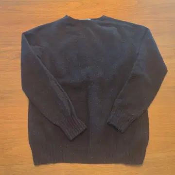 ARMEN 울 니트 블랙