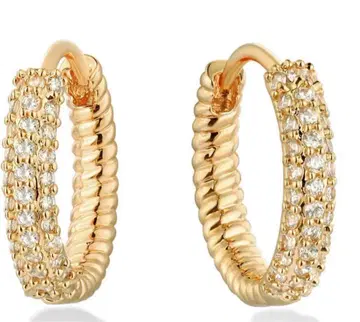 귀걸이 여성용 스와로브스키 링 귀걸이 후프 귀걸이 알레르기 프리