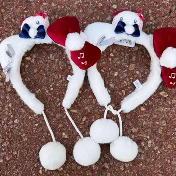 USJ 헬로키티 머리띠 크리스마스 유니버셜 2개 세트