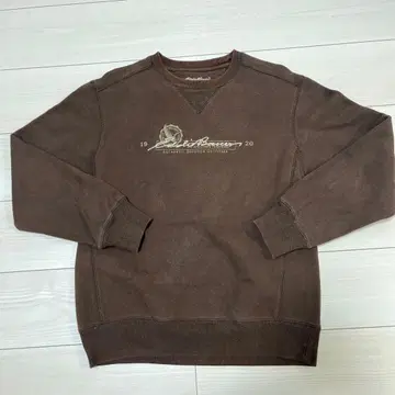 Eddie Bauer 브라운 스웨트 셔츠 S 사이즈