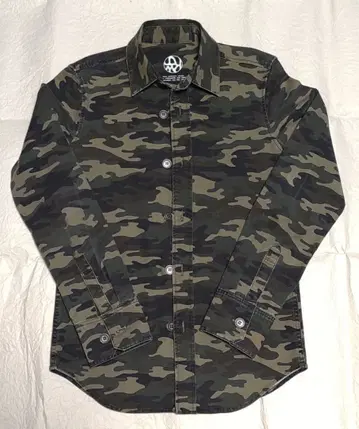 AKM 셔츠 카모 패턴 밀리터리 카무플라주