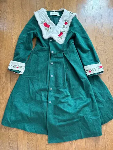 UNCLE PETERPAN 그린 원피스 코트 M