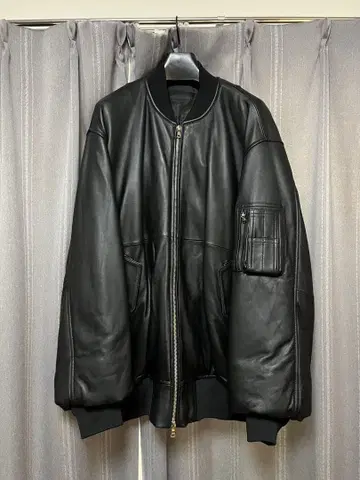 ssstein 가죽 플라이트 자켓 24aw stein