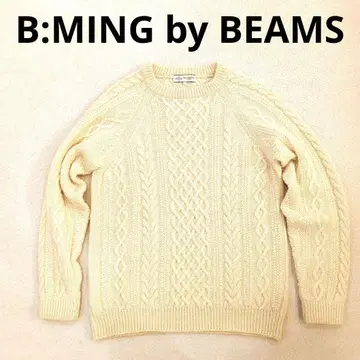 B:MING by BEAMS 비밍 바이 빔즈 케이블 니트 스웨터