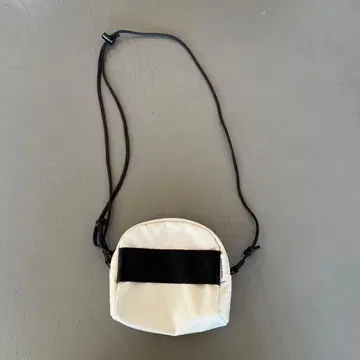 BRIEFING 사코슈 미니 숄더 화이트 블랙