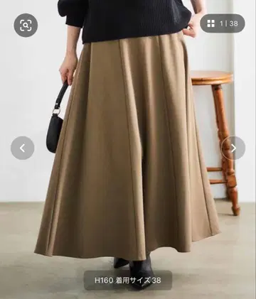 완판 [ 손세탁 가능 ] 에스터 스판 패널 스커트