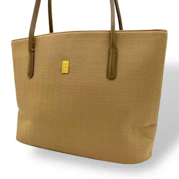 DAKS 닥스 숄더백 가죽 나일론 베이지 145