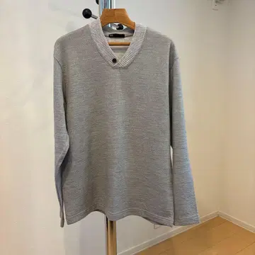 23구 HOMME 그레이 V넥 니트 스웨터