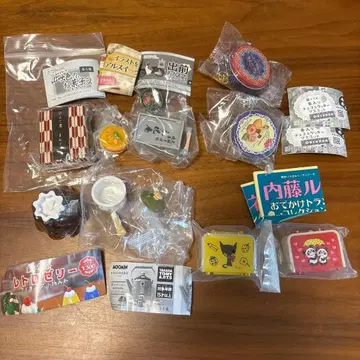 가챠 레트로 젤리 캔 마스코트 무민 후지호로 나이토 루네