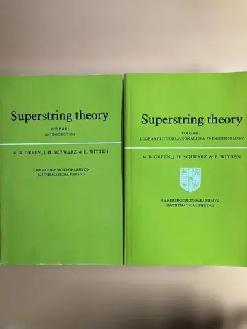 Superstring theory [ volume1&2 ] 페이퍼백