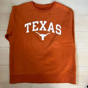 텍사스 로고 오렌지 트레이닝복 XL