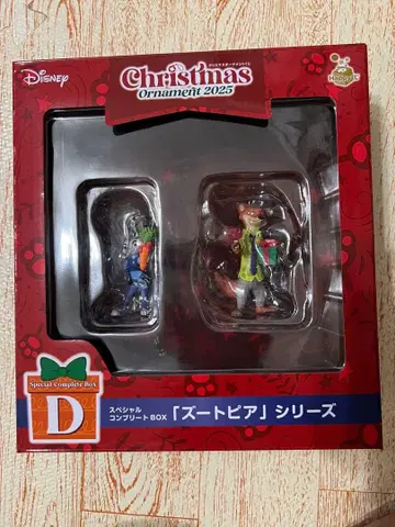 Happy 복권 Disney 주토피아 크리스마스 오너먼트 2025