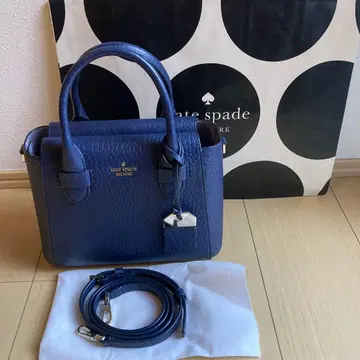 케이트 스페이드 네이비 숄더백