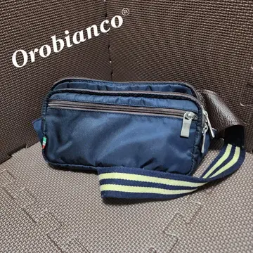 Orobianco 네이비 바디백 힙색 새상품급