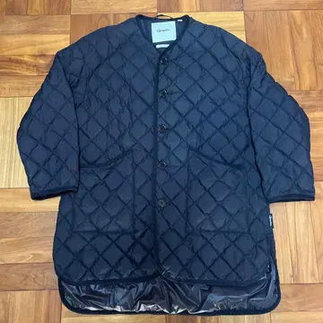 GYMPHLEX 퀼팅 자켓 블랙