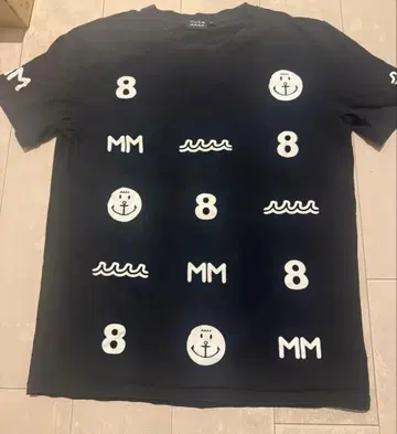 muta 네이비 T셔츠 L 사이즈