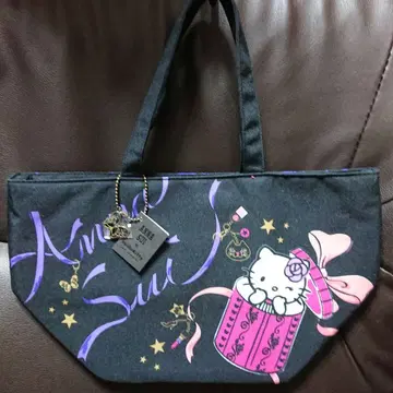 ANNASUI 키티 콜라보 토트백