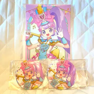 마루쿠지 아이돌 타임 프리파라 캔뱃지 특전 논 세트 판매