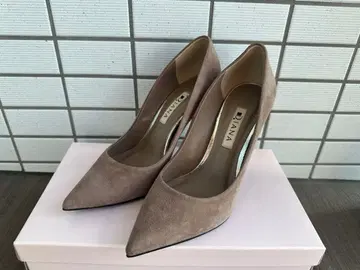 다이애나 베이지 스웨이드 하이힐 23cm