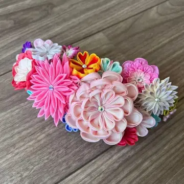 츠마미세이쿠 머리 장식 성인식 후리소데 머리핀