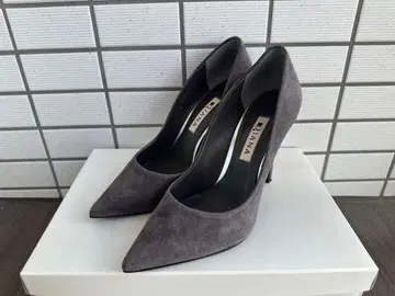 DIANA 그레이 스웨이드 하이힐 다이애나 23cm