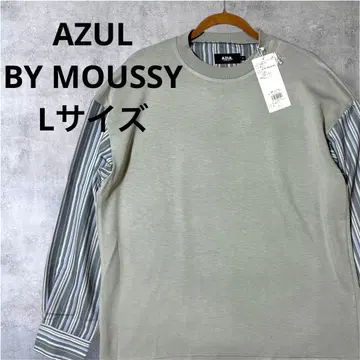 [ 새상품 ] AZUL by moussy 남성용 셔츠 레이어드 상의 L